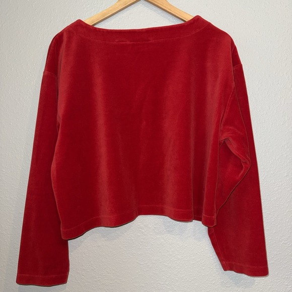 VTG Victoria's Secret Velour Loungewear Tracksuit‎ L GOLD LABEL 90s Y2K Street - Picture 4 of 8